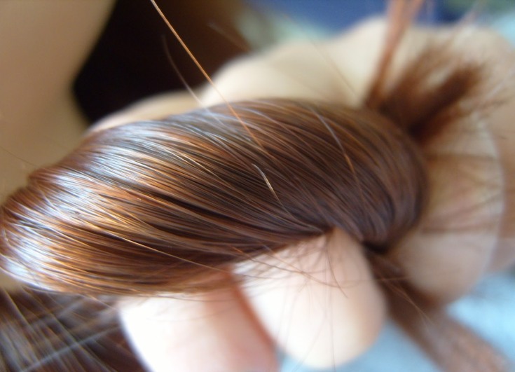 Couleur de cheveux noisette