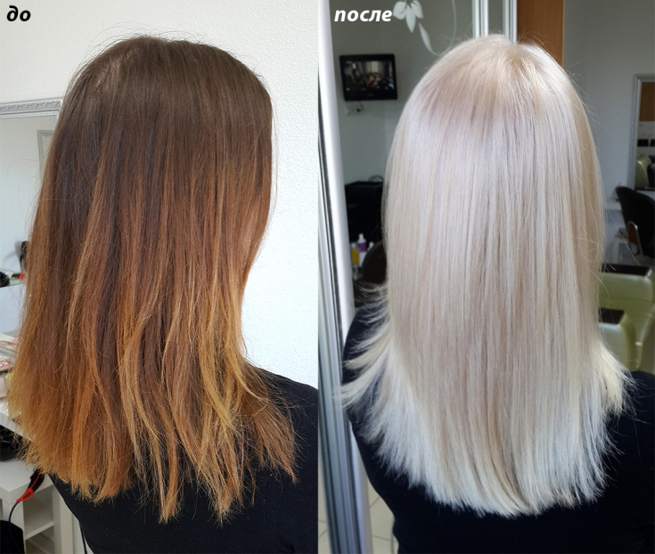Égaliser la couleur des cheveux à la maison