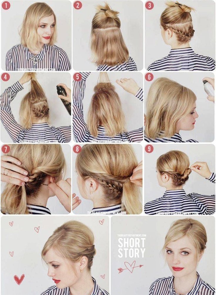 Comme c'est beau de collectionner les cheveux courts
