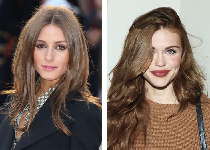 Couleur de cheveux noisette