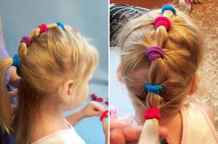 Coiffures pour enfants pour cheveux courts pour tous les jours à l'école et à la maternelle