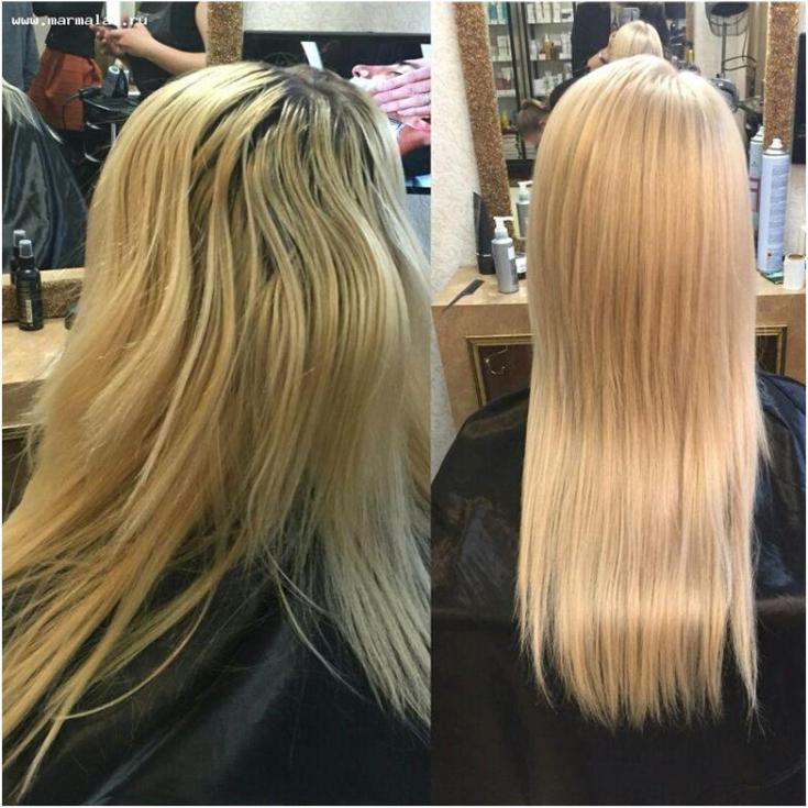Égaliser la couleur des cheveux à la maison