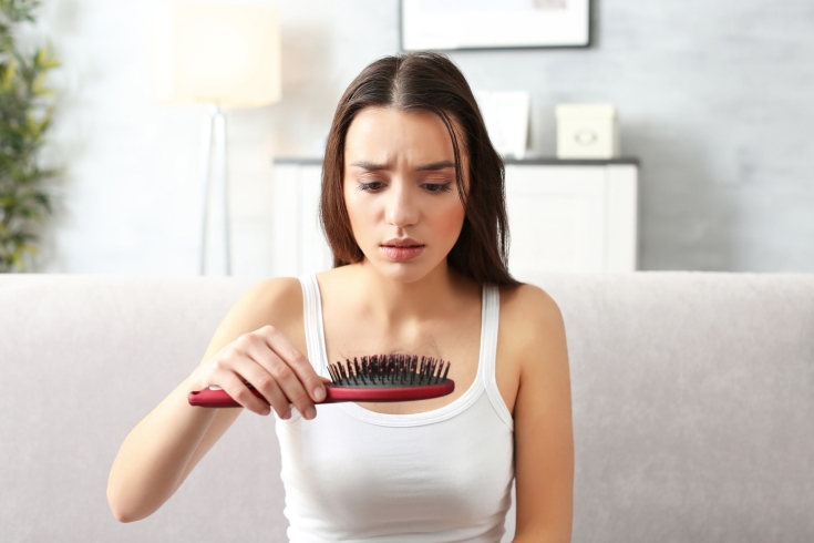 Perte de cheveux due au stress