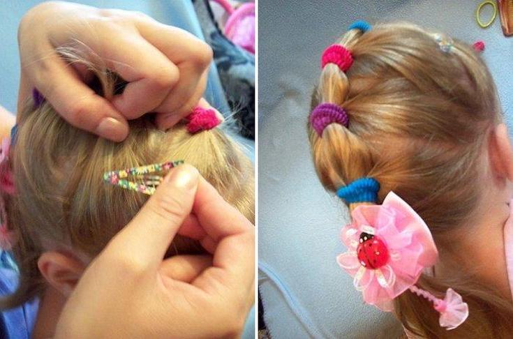 Coiffures pour enfants pour cheveux courts pour tous les jours à l'école et à la maternelle