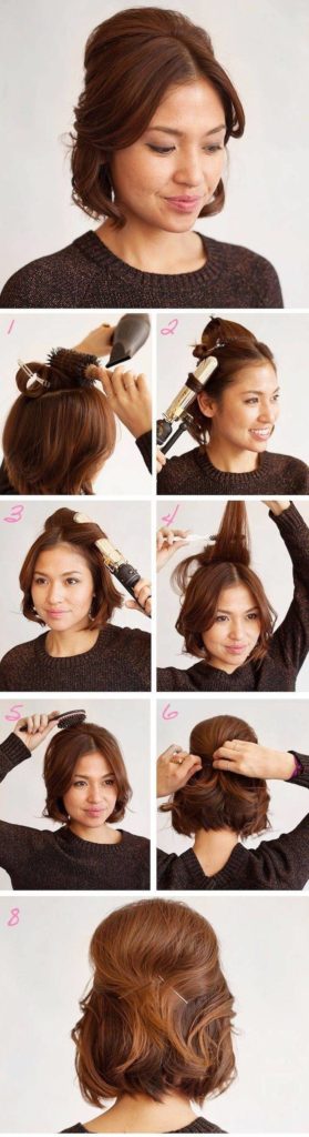 Comme c'est beau de collectionner les cheveux courts