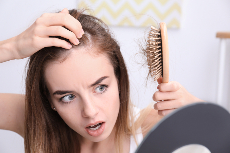 Perte de cheveux due au stress