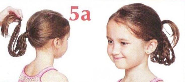Coiffures pour enfants pour cheveux courts pour tous les jours à l'école et à la maternelle