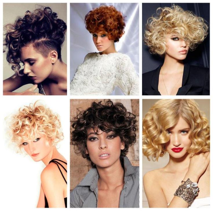 Permanente pour cheveux courts