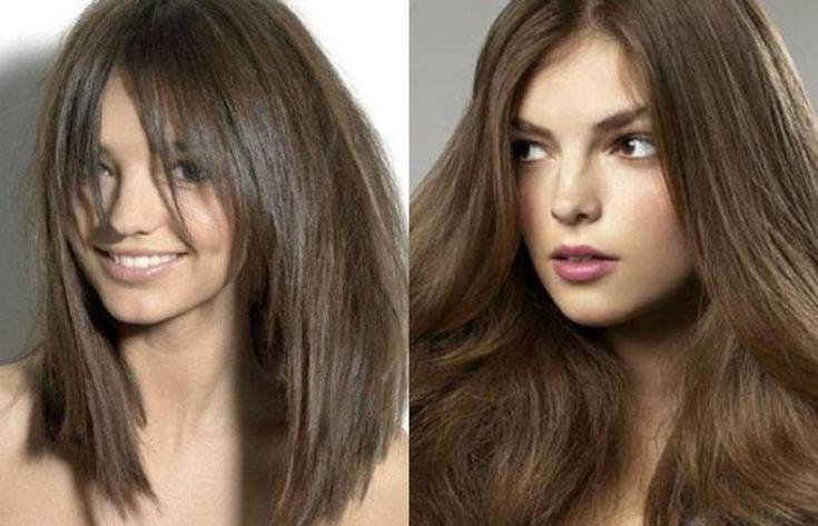 Couleur de cheveux noisette