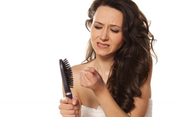 Perte de cheveux due au stress