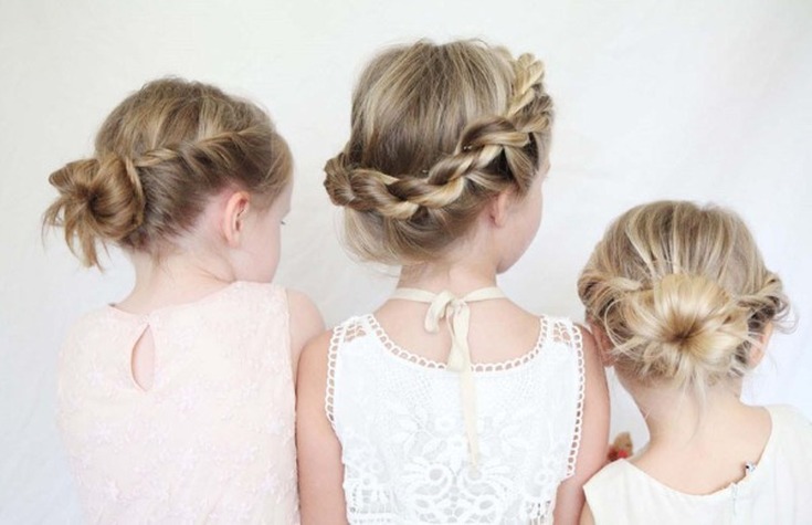 Coiffures pour enfants pour cheveux courts pour tous les jours à l'école et à la maternelle