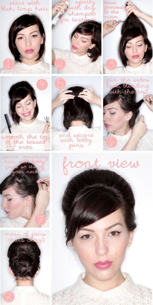 Comme c'est beau de collectionner les cheveux courts