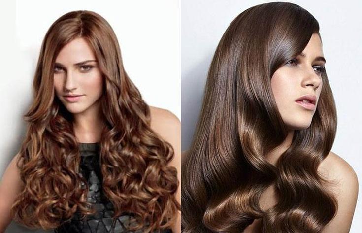 Couleur de cheveux noisette