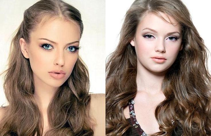 Couleurs de cheveux à la mode pour les femmes aux cheveux bruns et palette et recommandations pour la teinture
