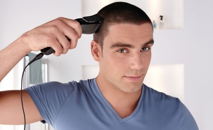 Coiffure homme semi-boîte