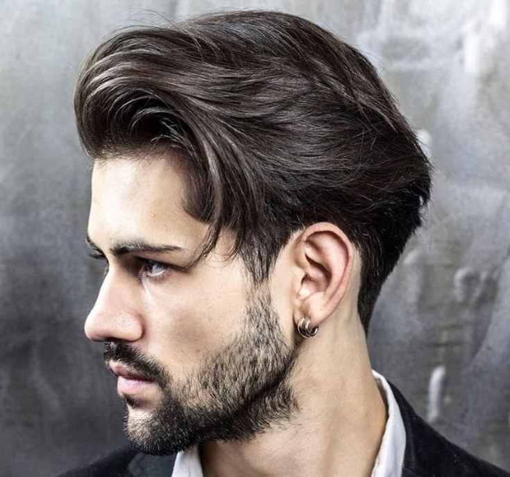 Coiffure homme semi-boîte