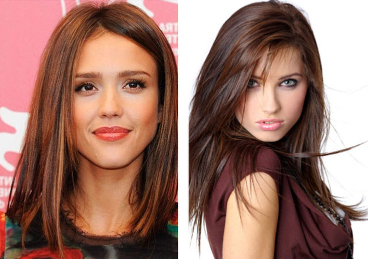 Couleurs de cheveux à la mode pour les femmes aux cheveux bruns et palette et recommandations pour la teinture