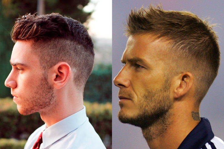 Coiffure homme semi-boîte