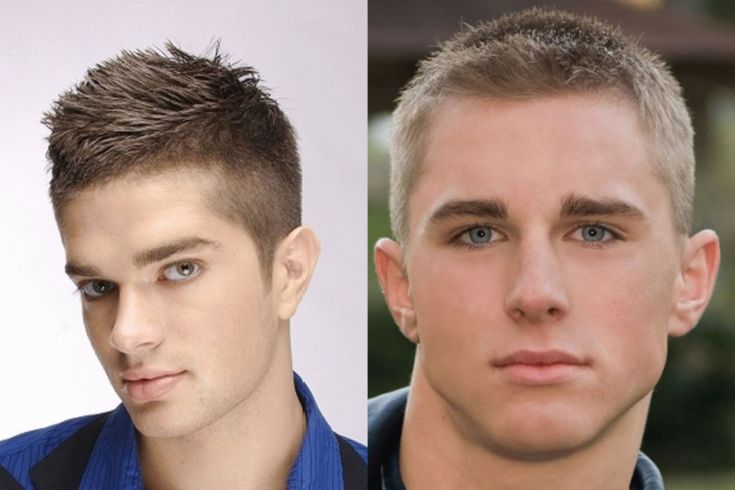 Coiffure homme semi-boîte
