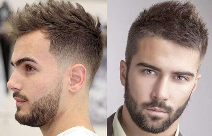 Coiffure homme semi-boîte