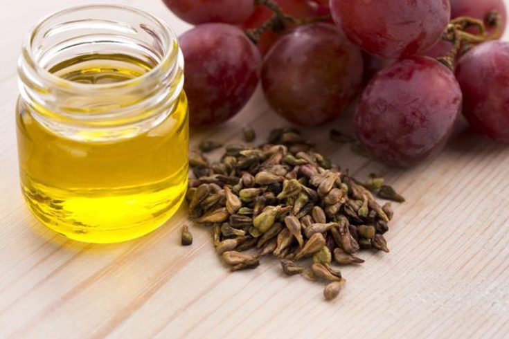 Huile de pépins de raisin pour cheveux