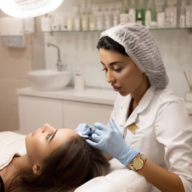 Plasmolifting pour la chute des cheveux