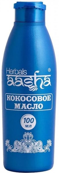 L'huile de coco pour les cheveux