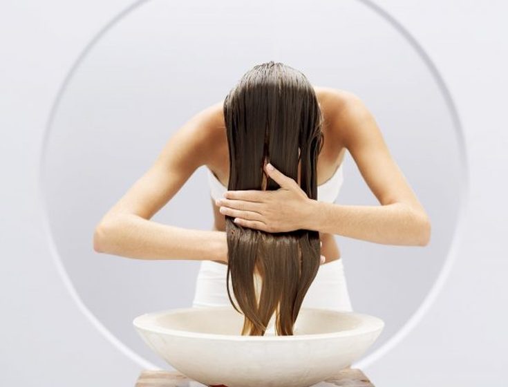 Huile de lavande pour les cheveux