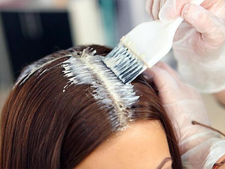 Huile de coloration des cheveux