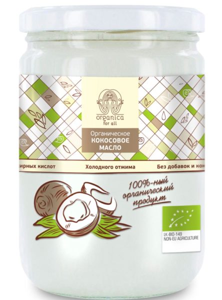 L'huile de coco pour les cheveux