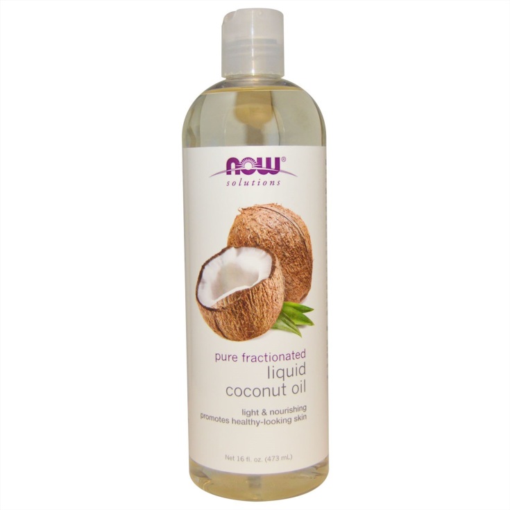 L'huile de coco pour les cheveux