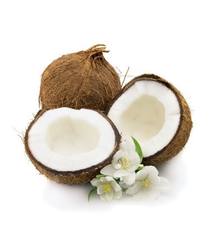 L'huile de coco pour les cheveux