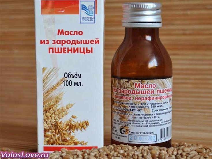 Huile de germe de blé pour cheveux