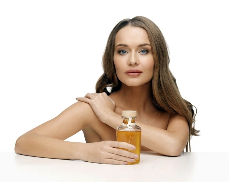 L'huile de coco pour les cheveux