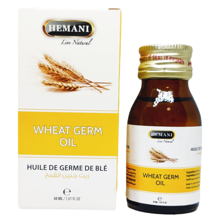 Huile de germe de blé pour cheveux