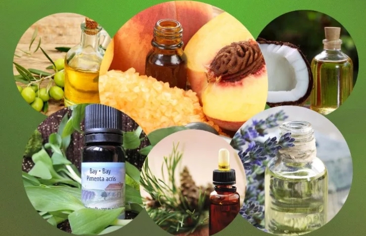Huiles essentielles pour cheveux