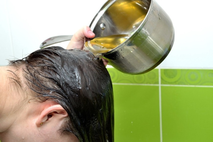 Huile de macadamia pour cheveux