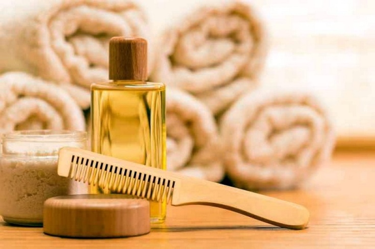 Huile de macadamia pour cheveux