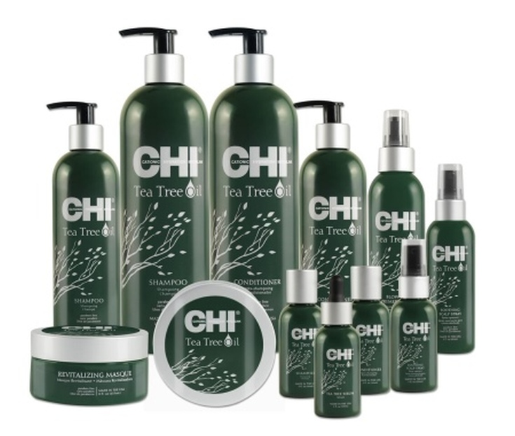Huile d'arbre à thé pour les cheveux