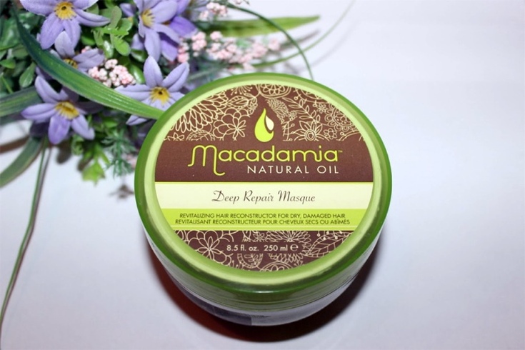 Huile de macadamia pour cheveux