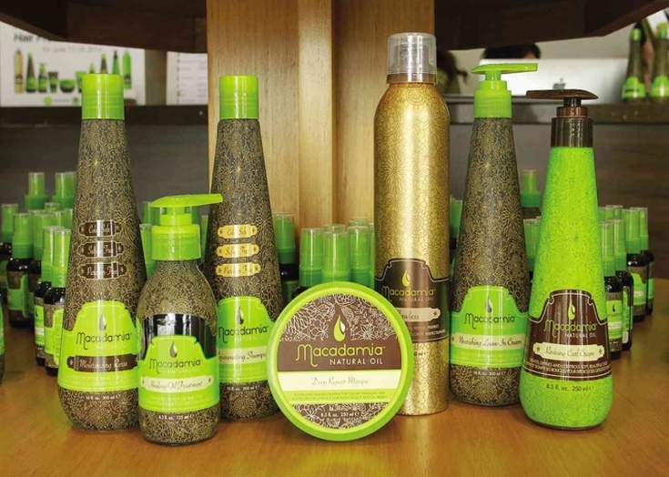 Huile de macadamia pour cheveux