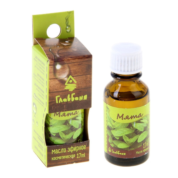 Huile de menthe poivrée pour les cheveux