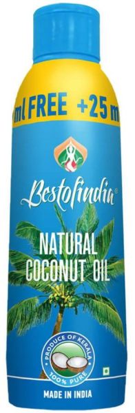 L'huile de coco pour les cheveux