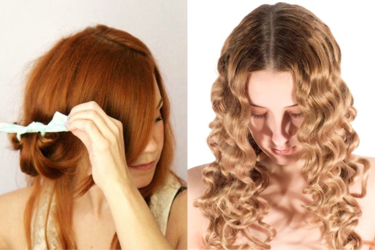 Comment enrouler des boucles sur des chiffons - guide étape par étape