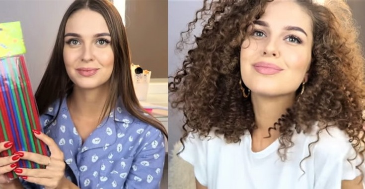 Comment faire des boucles avec des pailles