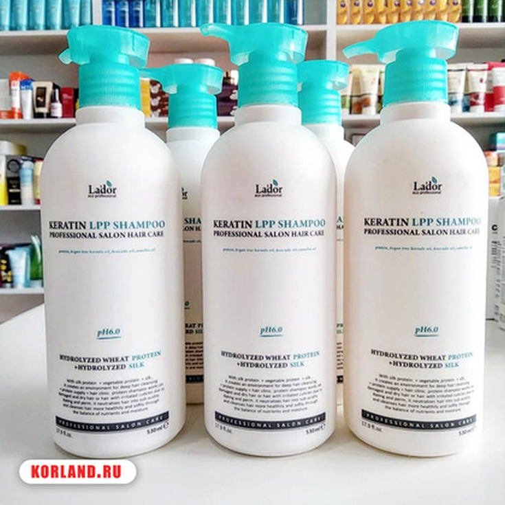 Shampooings après lissage des cheveux à la kératine sans sulfates