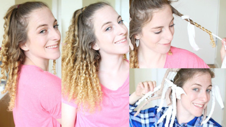 Comment enrouler des boucles sur des chiffons - guide étape par étape