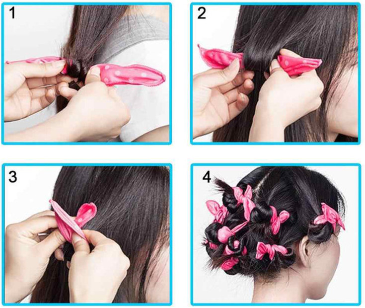 Comment enrouler des boucles sur des chiffons - guide étape par étape