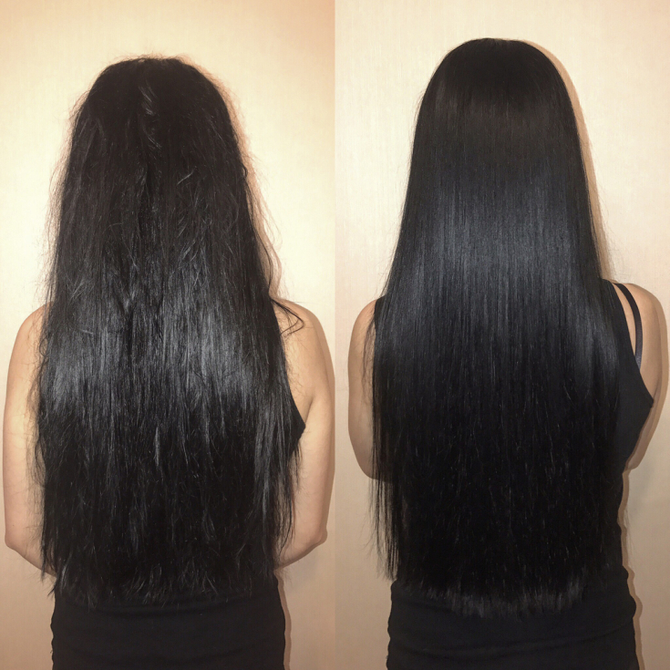 Shampooings après lissage des cheveux à la kératine sans sulfates