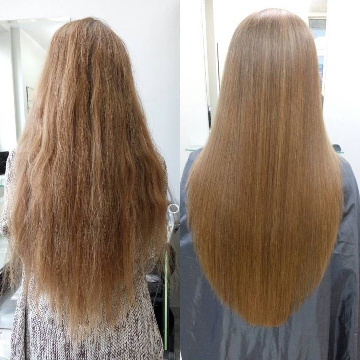 Shampooings après lissage des cheveux à la kératine sans sulfates